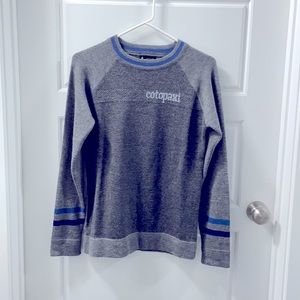 Women’s Cotopaxi Sweater, Grey/Blue, Medium, Like New